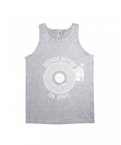 Music Life Unisex Tank Top | Vinyl Sounds Better Shirt $10.34 Shirts