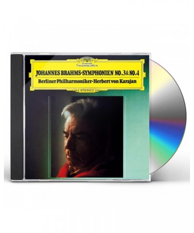 Herbert von Karajan BRAHMS: SYMPHONY NO.3 & NO.4 CD $4.44 CD