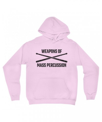 Music Life Hoodie | Weapons Of Mass Percussion Hoodie $4.09 Sweatshirts