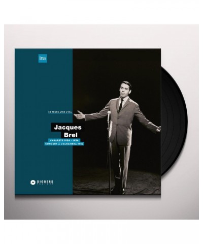 Jacques Brel CABARETS 1954-1956 A L'ALHAMBRA 1962 Vinyl Record $9.11 Vinyl