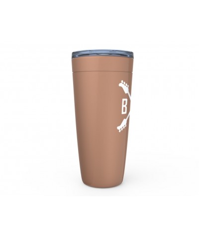 Music Life Viking Tumbler | Bass Player Emblem Tumbler $5.40 Drinkware