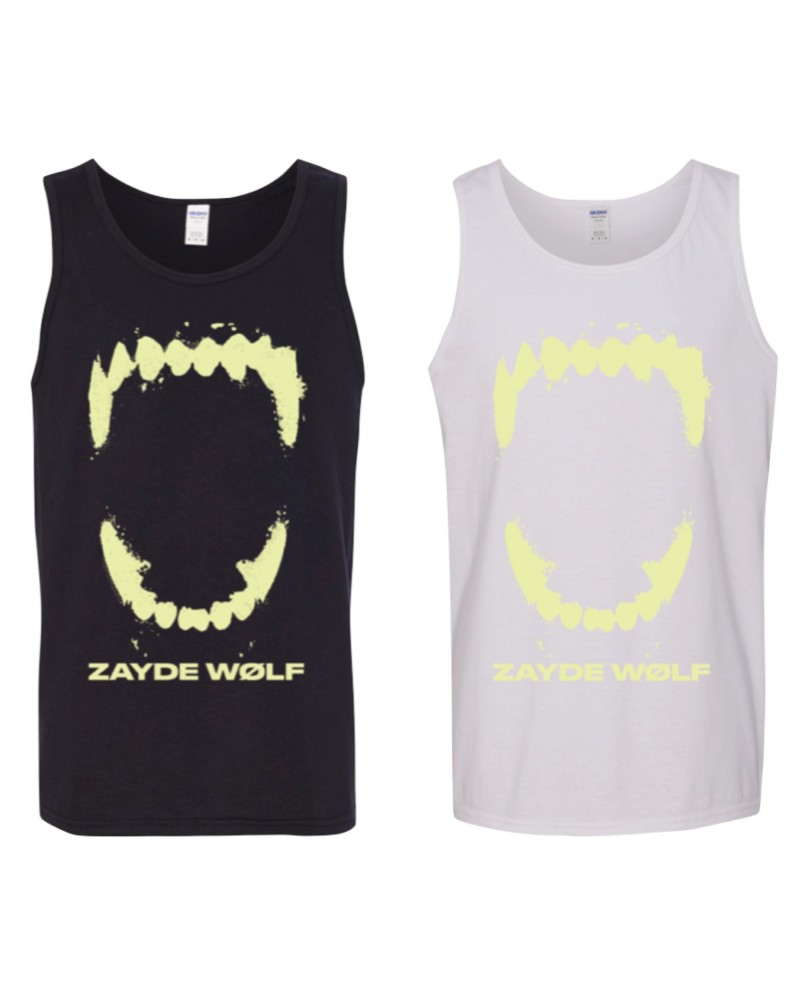 Zayde Wølf Glowing Fangs Tank $4.48 Shirts