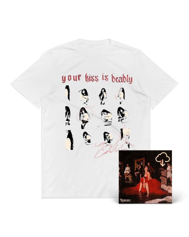 Camila Cabello Your Kiss Is Deadly White Tee + Digital Album Download $7.09 Shirts