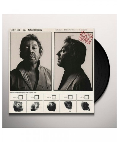 Serge Gainsbourg YOU'RE UNDER ARREST Vinyl Record $6.24 Vinyl