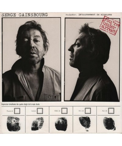 Serge Gainsbourg YOU'RE UNDER ARREST Vinyl Record $6.24 Vinyl