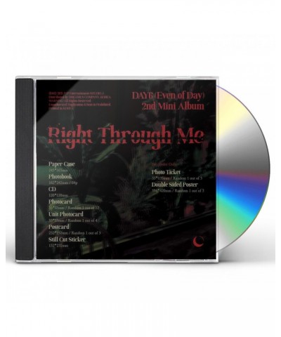 DAY6 RIGHT THROUGH ME CD $5.85 CD