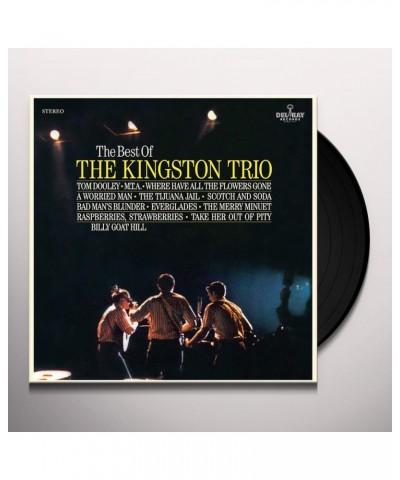 The Kingston Trio BEST OF THE KINGSTON TRIO Vinyl Record $4.93 Vinyl