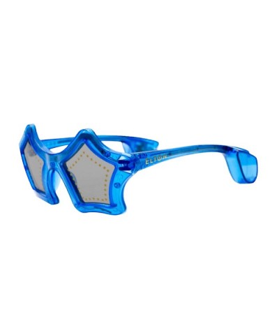 Elton John Blue Star Light Up Glasses $20.15 Accessories