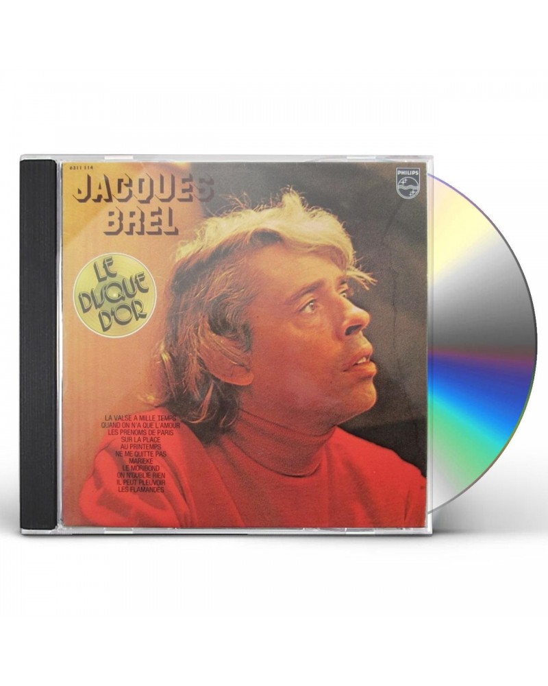 Jacques Brel T DISQUE D'OR CD $9.44 CD