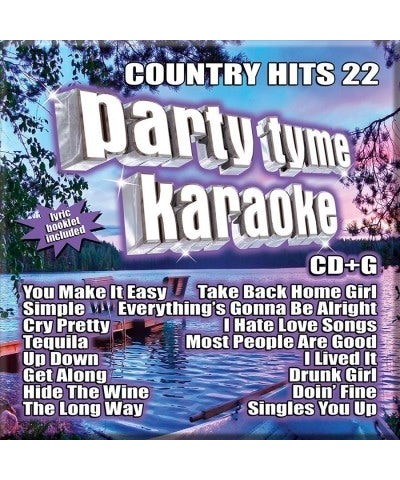 Party Tyme Karaoke COUNTRY HITS 22 (16-SONG CD+G) CD $7.23 CD