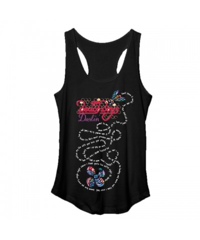 The Beach Boys Darlin Script Black Womens Tank $10.04 Shirts