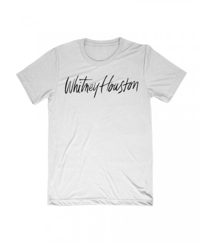 Whitney Houston Limited Edition Song Title Tee in White $5.92 Shirts