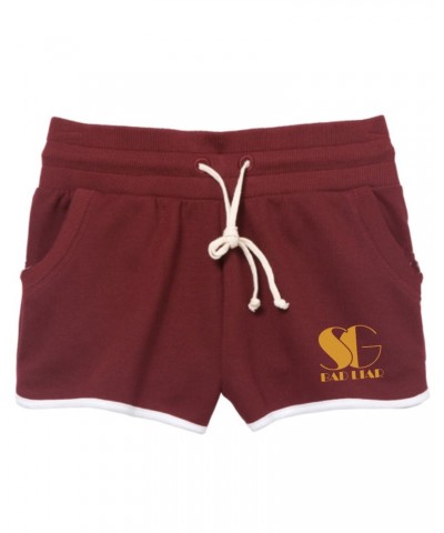 Selena Gomez SG Maroon Piped Shorts $5.59 Shorts