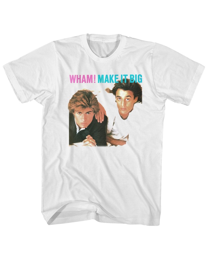 Wham! T-Shirt | Make It Big Album Art Shirt $8.19 Shirts