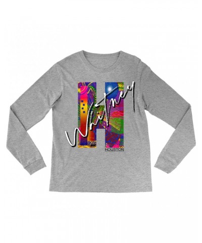 Whitney Houston Long Sleeve Shirt | H Is For Houston Shirt $4.60 Shirts