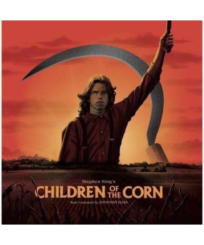 Jonathan Elias Children Of The Corn(Ost) Red/Orange Swirl Vinyl Record $3.10 Vinyl