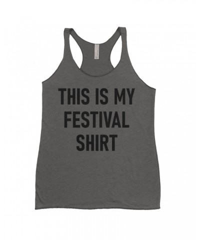 Music Life Ladies' Tank Top | This Is My Festival Shirt $8.90 Shirts