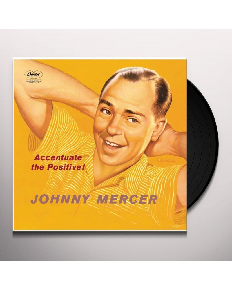 Johnny Mercer ACCENTUATE THE POSITIVE Vinyl Record $8.25 Vinyl