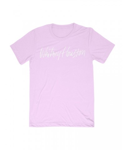 Whitney Houston Unisex Logo Tee in Lavender *LIMITED EDITION* $12.23 Shirts