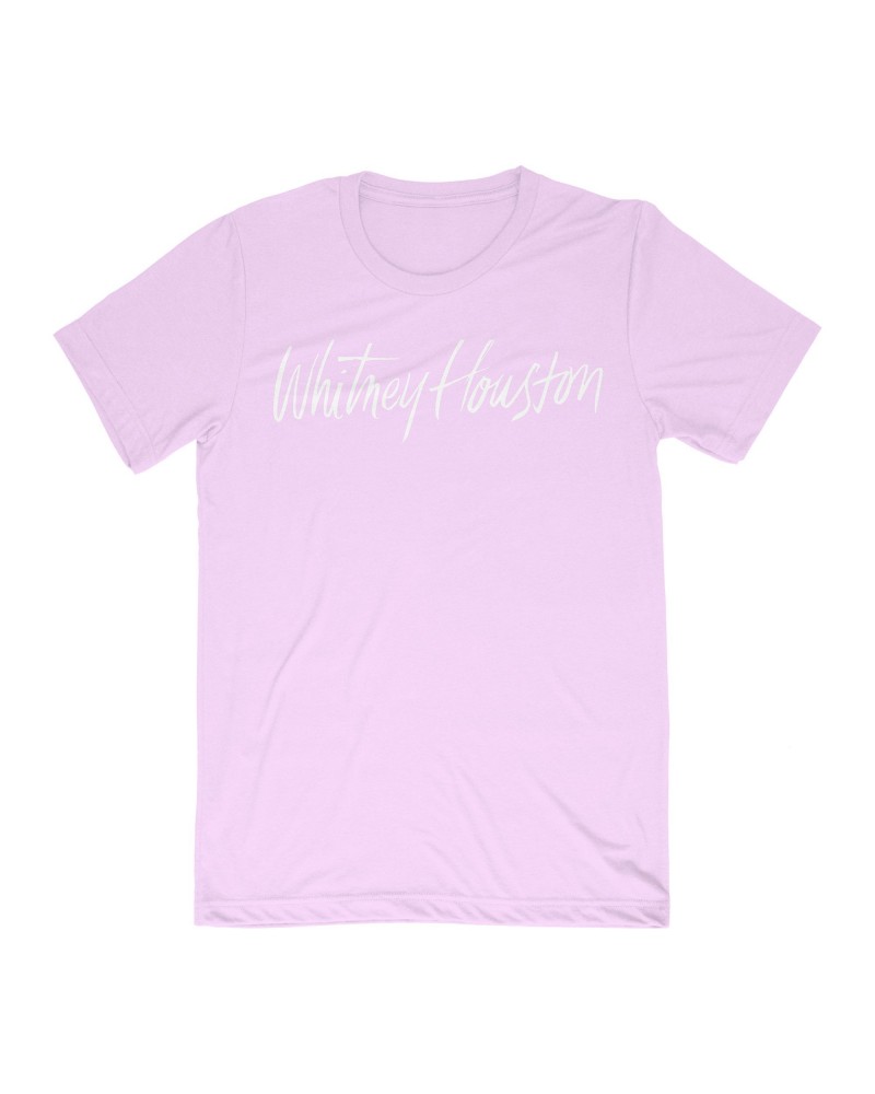 Whitney Houston Unisex Logo Tee in Lavender *LIMITED EDITION* $12.23 Shirts