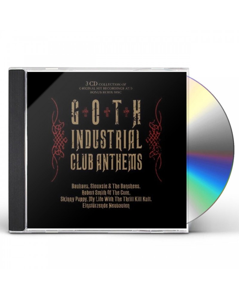 Various Artists GOTH INDUSTRIAL CLUB ANTHEMS CD $11.86 CD