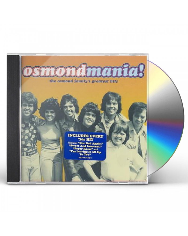 The Osmonds OSMONDMANIA: OSMOND FAMILY GREATEST HITS CD $18.54 CD