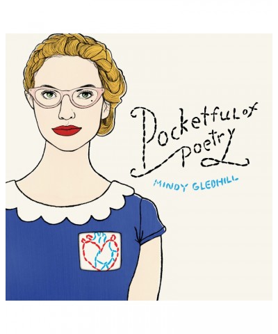 Mindy Gledhill Pocketful Of Poetry Blue Vinyl Record $8.09 Vinyl