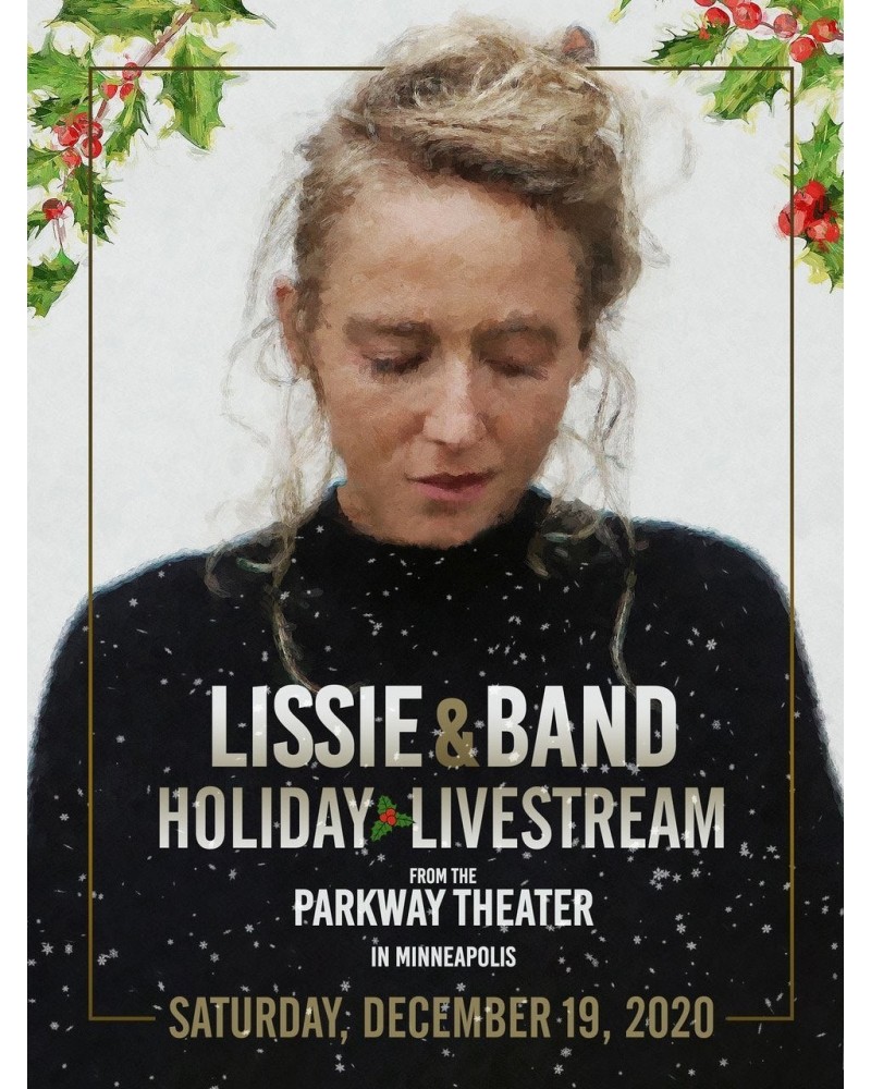 Lissie Signed VIP Holiday Poster $27.26 Decor