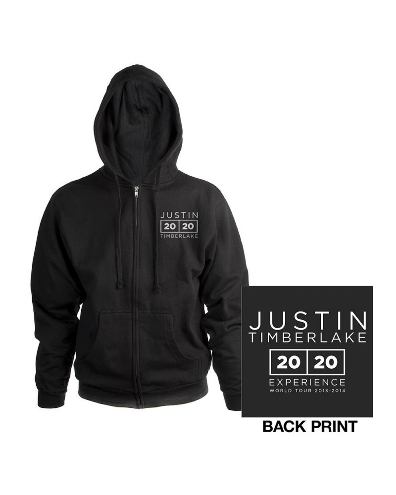 Justin Timberlake The 20/20 Experience World Tour Classic Black Hoodie $9.30 Sweatshirts