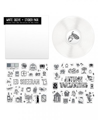 Ed Sheeran Autumn Variations Sticker Sheet Vinyl $7.52 Vinyl