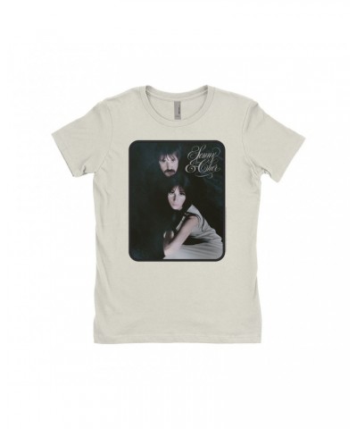 Sonny & Cher Ladies' Boyfriend T-Shirt | The Two Of Us Frame Photo And Logo Shirt $8.99 Shirts