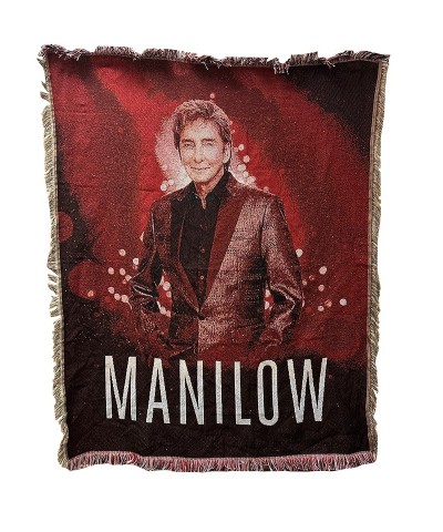 Barry Manilow Manilow Woven Blanket $14.61 Blankets