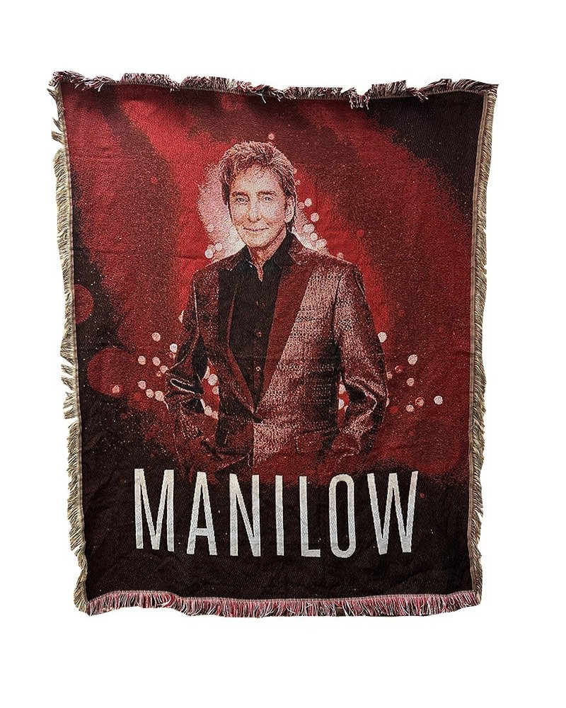 Barry Manilow Manilow Woven Blanket $14.61 Blankets