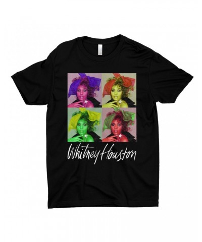 Whitney Houston T-Shirt | Pop Art Album Design Distressed Shirt $7.13 Shirts