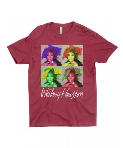 Whitney Houston T-Shirt | Pop Art Album Design Distressed Shirt $7.13 Shirts