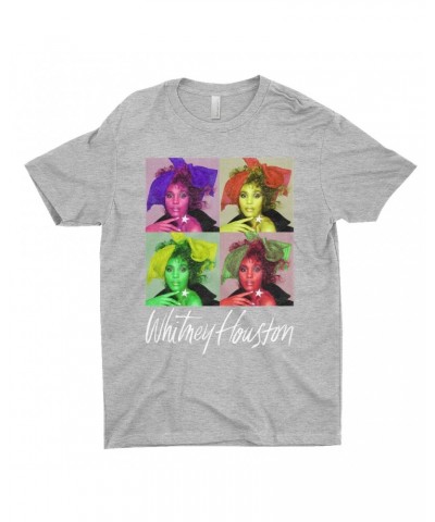 Whitney Houston T-Shirt | Pop Art Album Design Distressed Shirt $7.13 Shirts