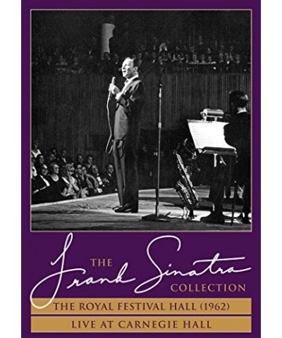 Frank Sinatra ROYAL FESTIVAL HALL (1962) + LIVE AT CARNEGIE HALL DVD $17.24 Videos