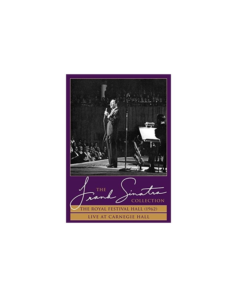 Frank Sinatra ROYAL FESTIVAL HALL (1962) + LIVE AT CARNEGIE HALL DVD $17.24 Videos