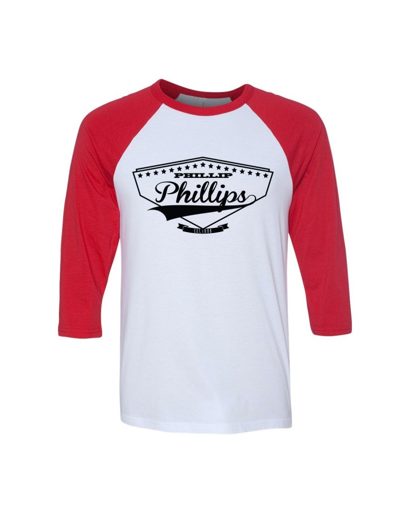 Phillip Phillips Script Baseball Raglan $10.12 Shirts