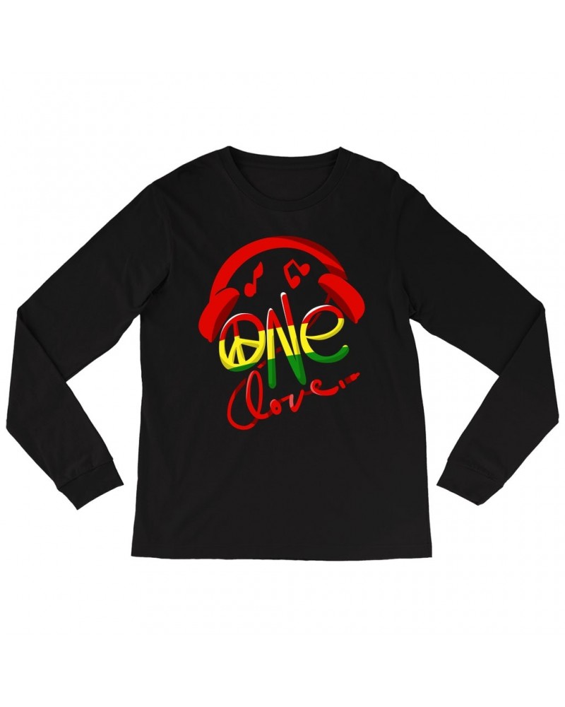 Music Life Long Sleeve Shirt | One Love Shirt $4.88 Shirts