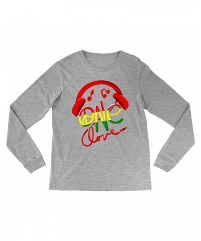 Music Life Long Sleeve Shirt | One Love Shirt $4.88 Shirts