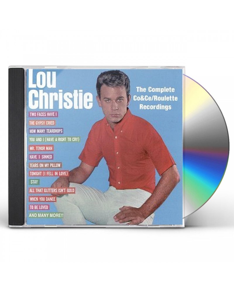 Lou Christie COMPLETE CO & CE ROULETTE RECORDINGS CD $11.00 CD