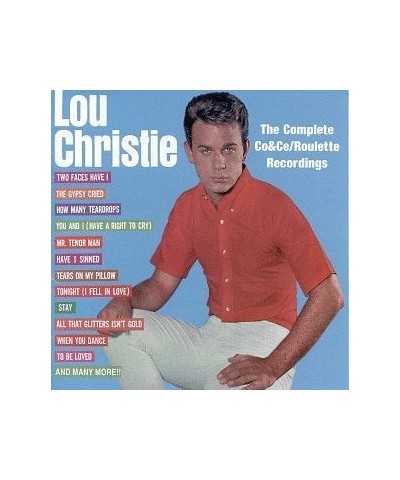 Lou Christie COMPLETE CO & CE ROULETTE RECORDINGS CD $11.00 CD