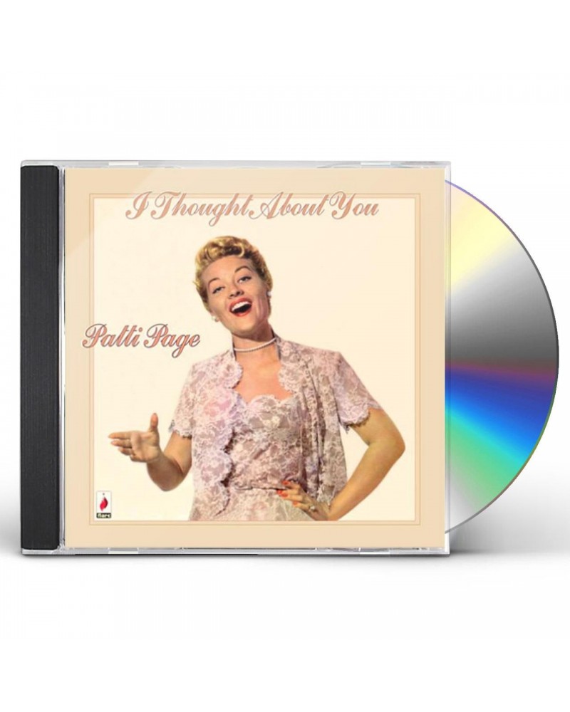 Patti Page I THOUGHT ABOUT YOU CD $21.99 CD