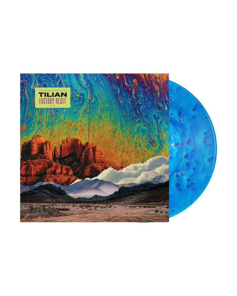 Tilian Factory Reset 12" Vinyl (Ghostly - Ultra Clear Royal Blue Neon Pink) $7.95 Vinyl