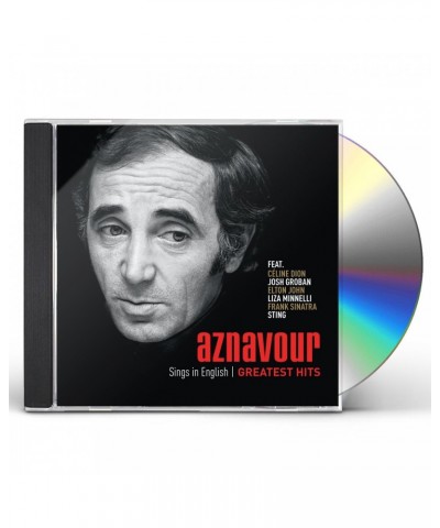 Charles Aznavour AZNAVOUR SINGS IN ENGLISH: OFFICIAL GREATEST HITS CD $14.25 CD