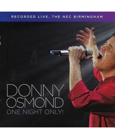 Donny Osmond One Night Only! Live In Birmingham CD $17.99 CD