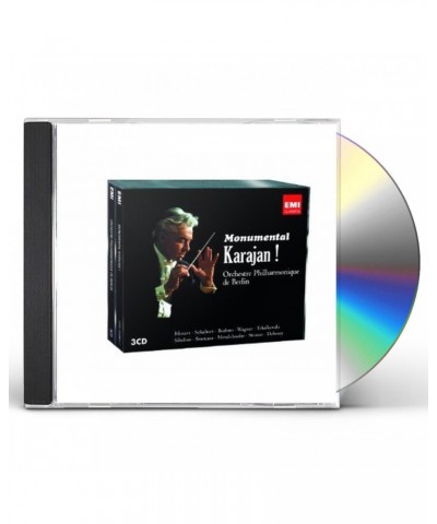 Herbert von Karajan MONUMENTAL KARAJAN CD $7.20 CD