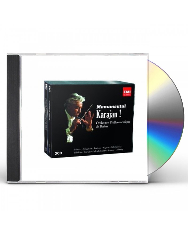 Herbert von Karajan MONUMENTAL KARAJAN CD $7.20 CD