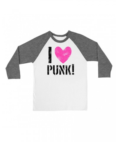 Music Life 3/4 Sleeve Baseball Tee | I Heart Punk Shirt $7.17 Shirts